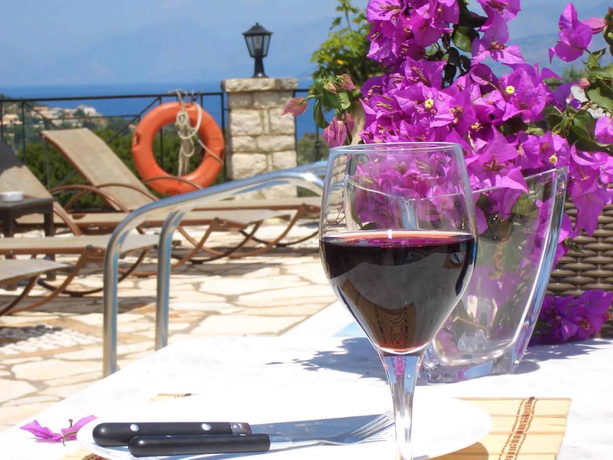 Villa Bacchus Kassiopi Corfu ภายนอก รูปภาพ