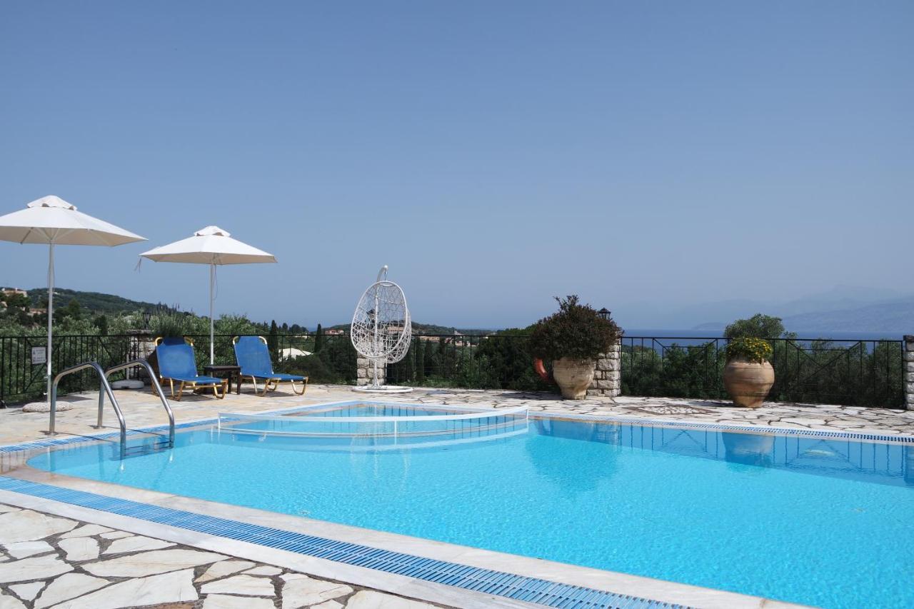 Villa Bacchus Kassiopi Corfu ภายนอก รูปภาพ