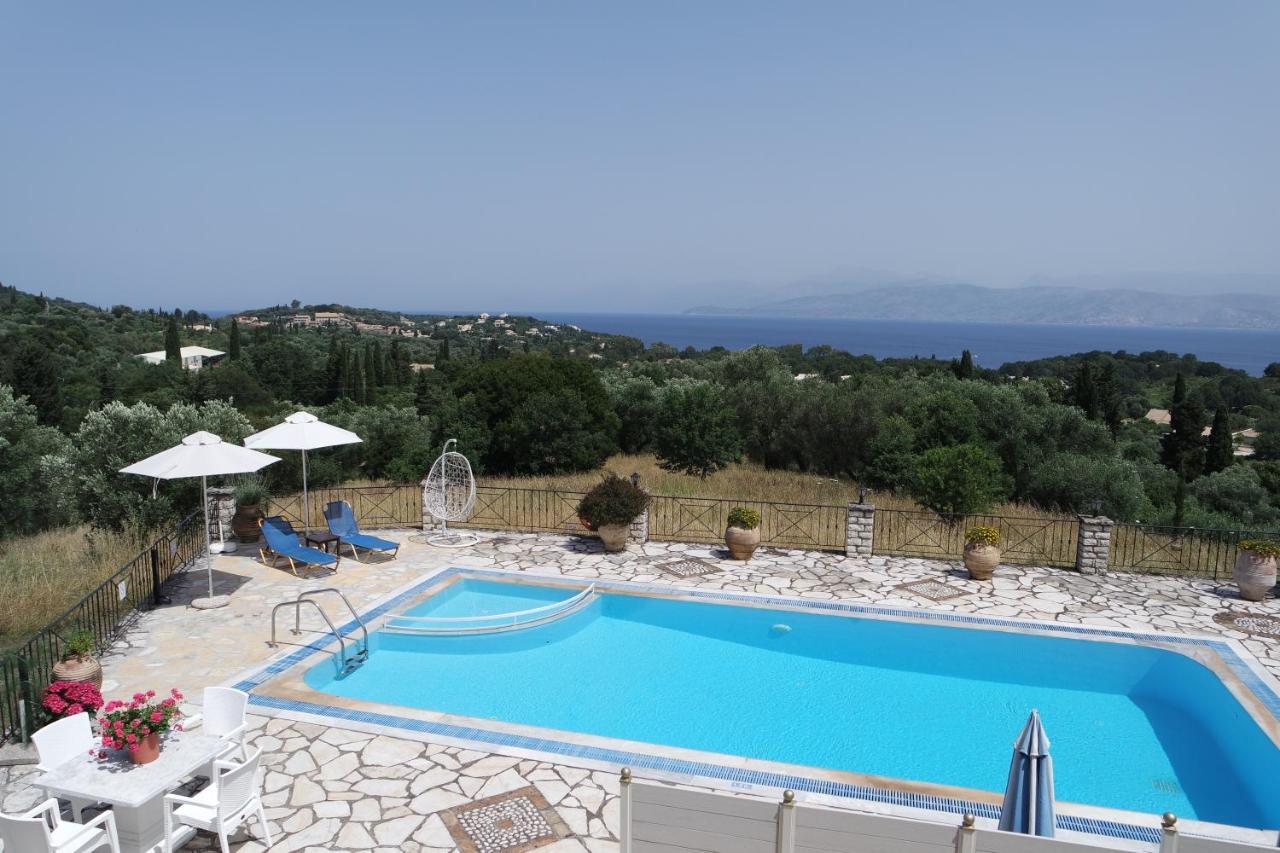 Villa Bacchus Kassiopi Corfu ภายนอก รูปภาพ